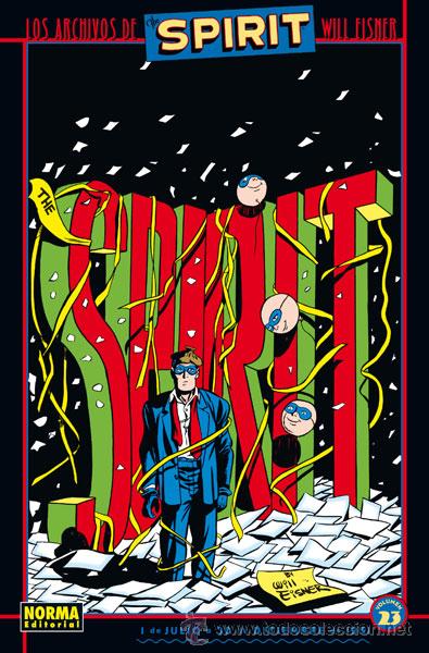 C&oacute;mics: C&oacute;mics. LOS ARCHIVOS DE THE SPIRIT 23 - Will Eisner (Carton&eacute;) - Foto 1