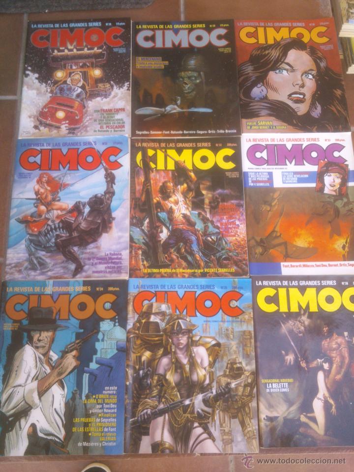 C&oacute;mics: COMIC LOTE DE: 9 CIMOC EDITORIAL NORMA. CORRELATIVOS - Foto 1