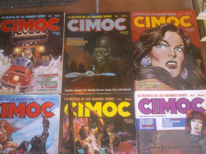 C&oacute;mics: COMIC LOTE DE: 9 CIMOC EDITORIAL NORMA. CORRELATIVOS - Foto 2