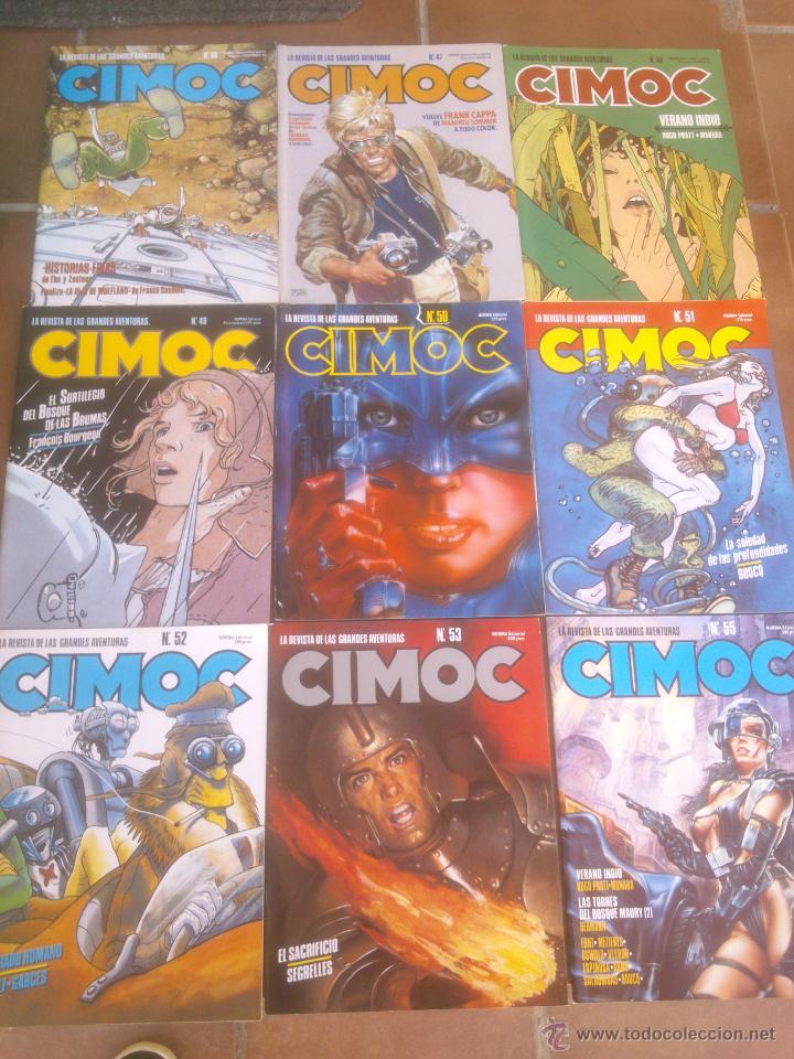 C&oacute;mics: COMIC LOTE DE: 9 CIMOC EDITORIAL NORMA. CORRELATIVOS - Foto 1