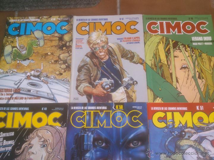 C&oacute;mics: COMIC LOTE DE: 9 CIMOC EDITORIAL NORMA. CORRELATIVOS - Foto 2
