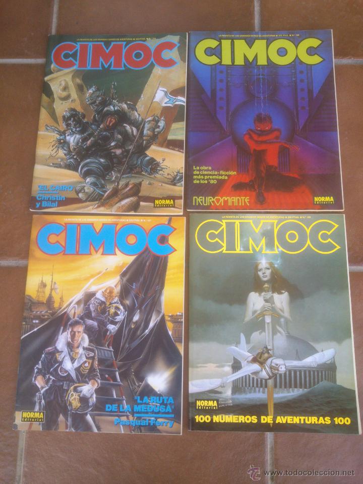 C&oacute;mics: COMIC LOTE DE: 4 CIMOC EDITORIAL NORMA. CORRELATIVOS - Foto 1