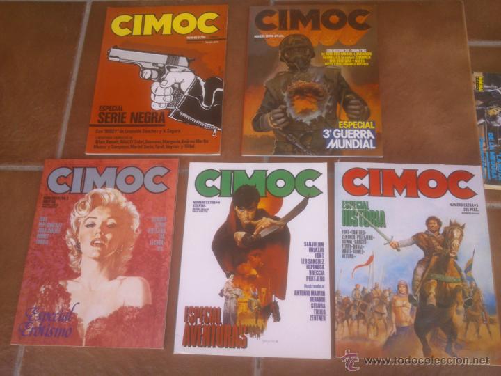 C&oacute;mics: COMIC LOTE DE: 5 EXTRS CIMOC EDITORIAL NORMA. CORRELATIVOS - Foto 1