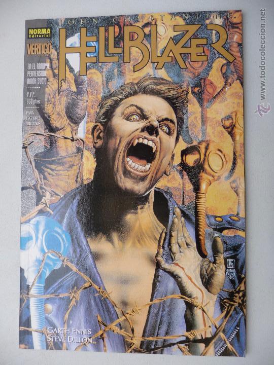 C&oacute;mics: HELLBLAZER. EN EL ARROYO. PERVERSI&Oacute;N. AMOR SUCIO. NORMA EDITORIAL - Foto 1