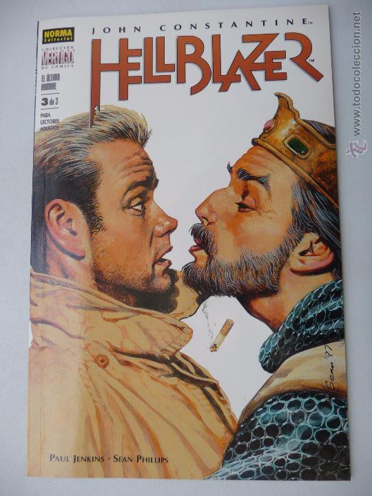 C&oacute;mics: HELLBLAZER. EL &Uacute;LTIMO HOMBRE. COMPLETA. NORMA EDITORIAL - Foto 4