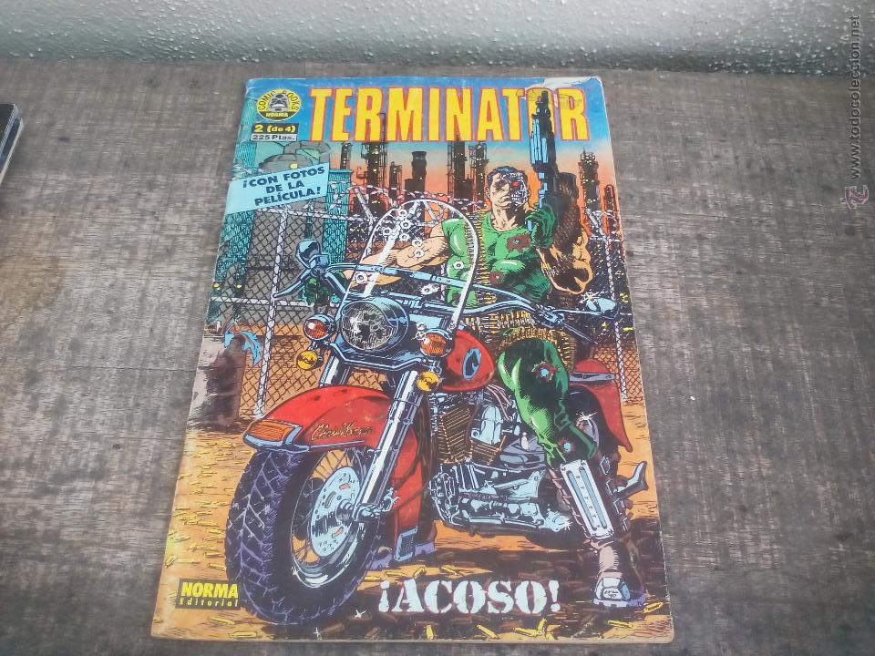 C&oacute;mics: Terminator n&ordm; 2 de 4 . Acoso . Norma editorial 1991 - Foto 1