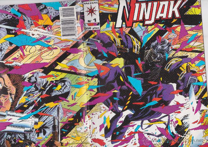 C&oacute;mics: NINJAK. 5 NUMEROS + TOMO. VALIANT. NORMA - Foto 1