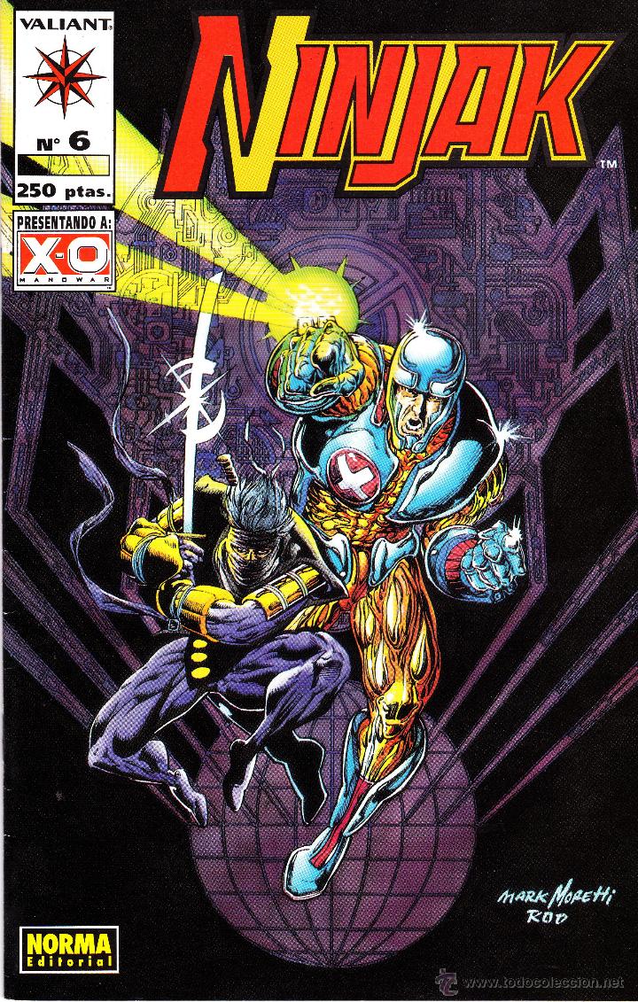 C&oacute;mics: NINJAK. 5 NUMEROS + TOMO. VALIANT. NORMA - Foto 2