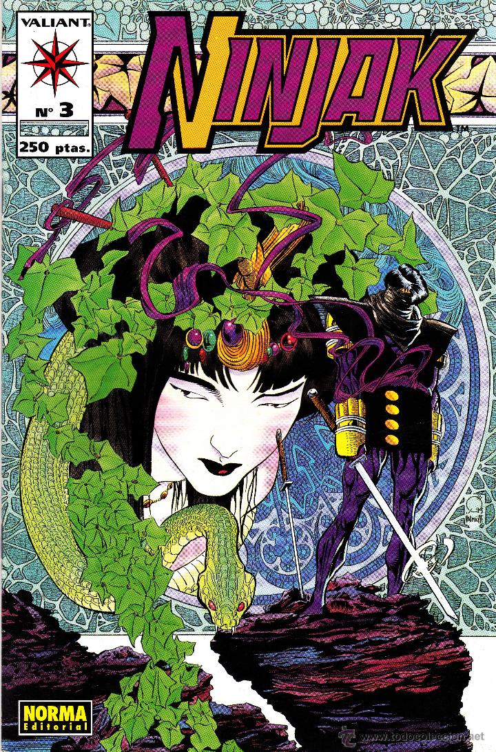 C&oacute;mics: NINJAK. 5 NUMEROS + TOMO. VALIANT. NORMA - Foto 3