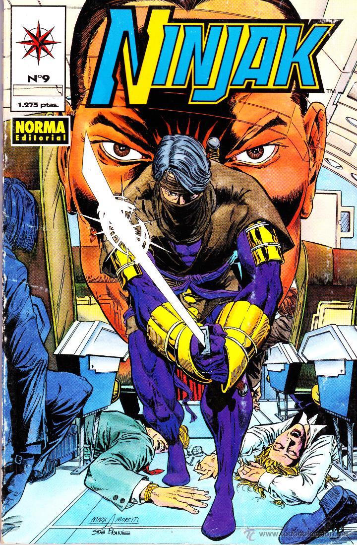C&oacute;mics: NINJAK. 5 NUMEROS + TOMO. VALIANT. NORMA - Foto 4