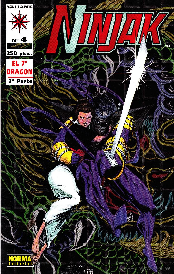 C&oacute;mics: NINJAK. 5 NUMEROS + TOMO. VALIANT. NORMA - Foto 5