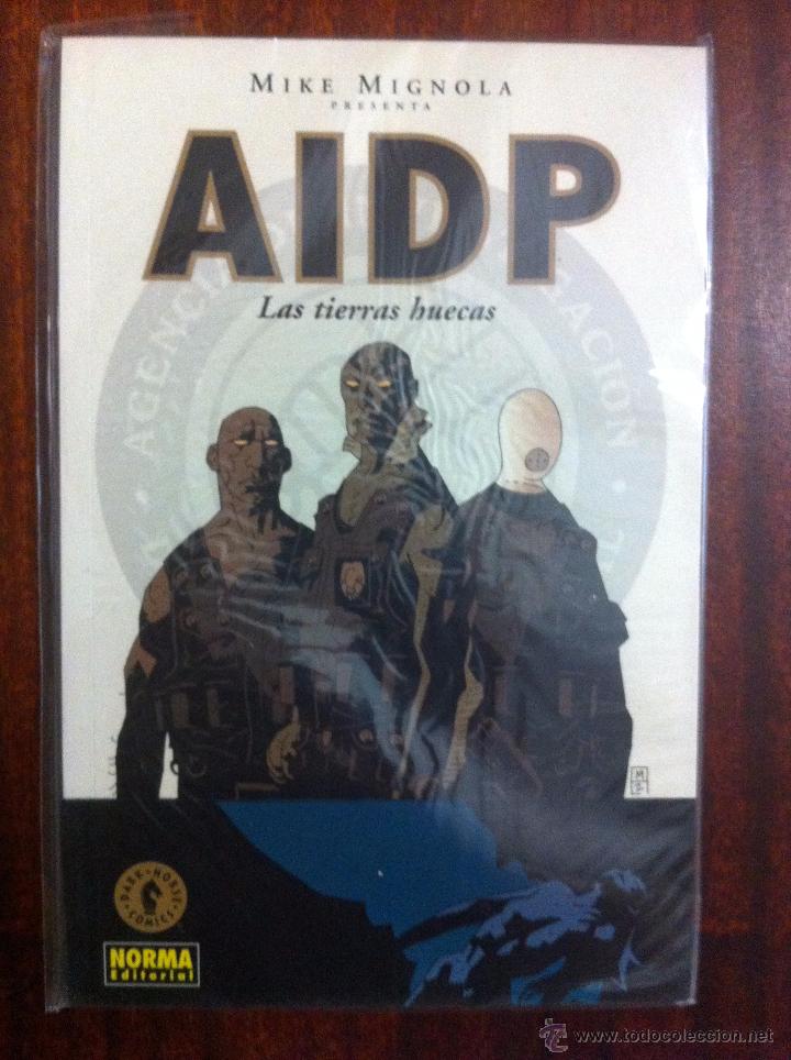 C&oacute;mics: AIDP - LAS TIERRAS HUECAS - MIKE MIGNOLA - NORMA EDITORIAL - Foto 1