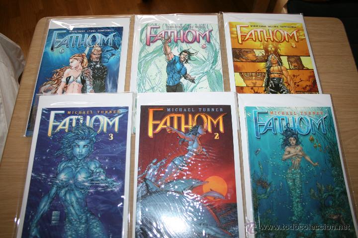C&oacute;mics: fathom de michael turner - 1-2-3-4-5-6 - tomos norma editorial - ref10 - Foto 1