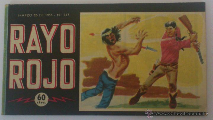 C&oacute;mics: RAYO ROJO N&ordm; 337, A&Ntilde;O 1956 - Foto 1