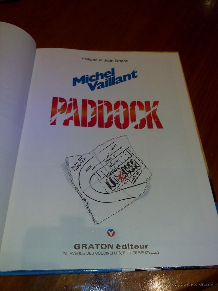 C&oacute;mics: michel vaillant paddock n&ordm; 58 edi graton 1995, edicion original. - Foto 3