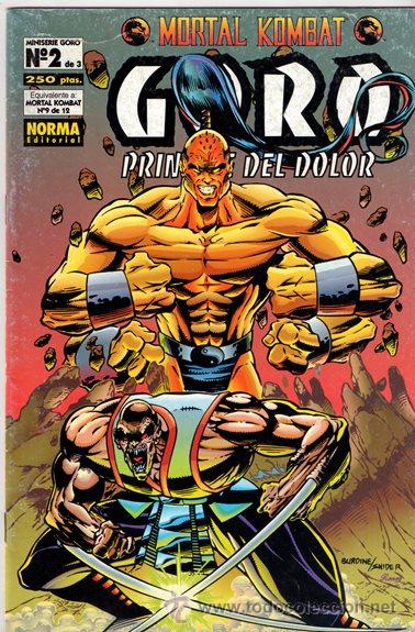C&oacute;mics: MORTAL KOMBAT: GORO N&ordm; 2. PRINCIPE DEL DOLOR. COMIC. NORMA EDITORIAL. 1995. - Foto 1