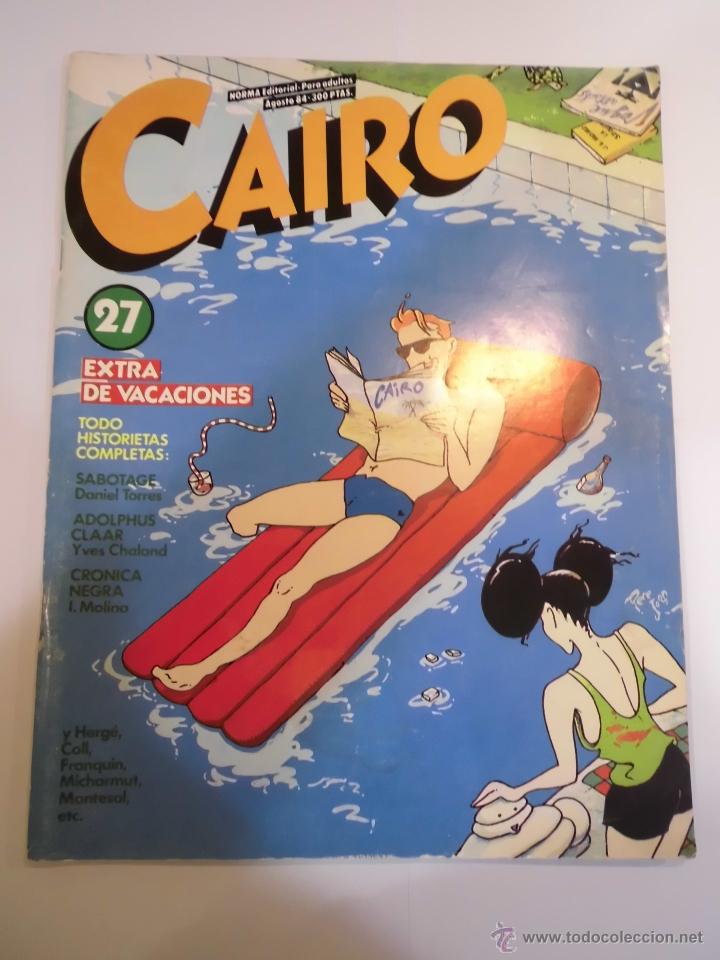 C&oacute;mics: CAIRO - NUM 27 EXTRA VACACIONES- NORMA EDITORIAL - 1982/1983 - Foto 1
