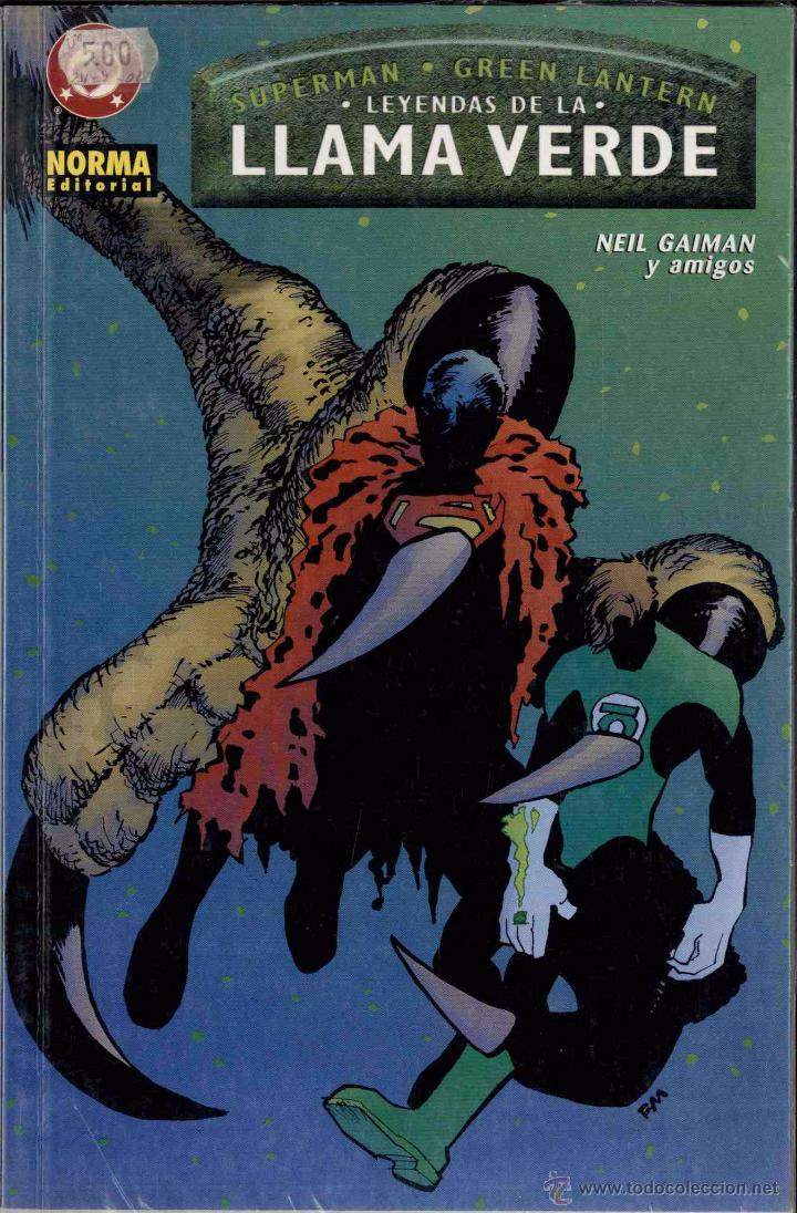 C&oacute;mics: SUPERMAN- GREE LANTERN. LEYENDAS DE LA LLAMA VERDE - Foto 1