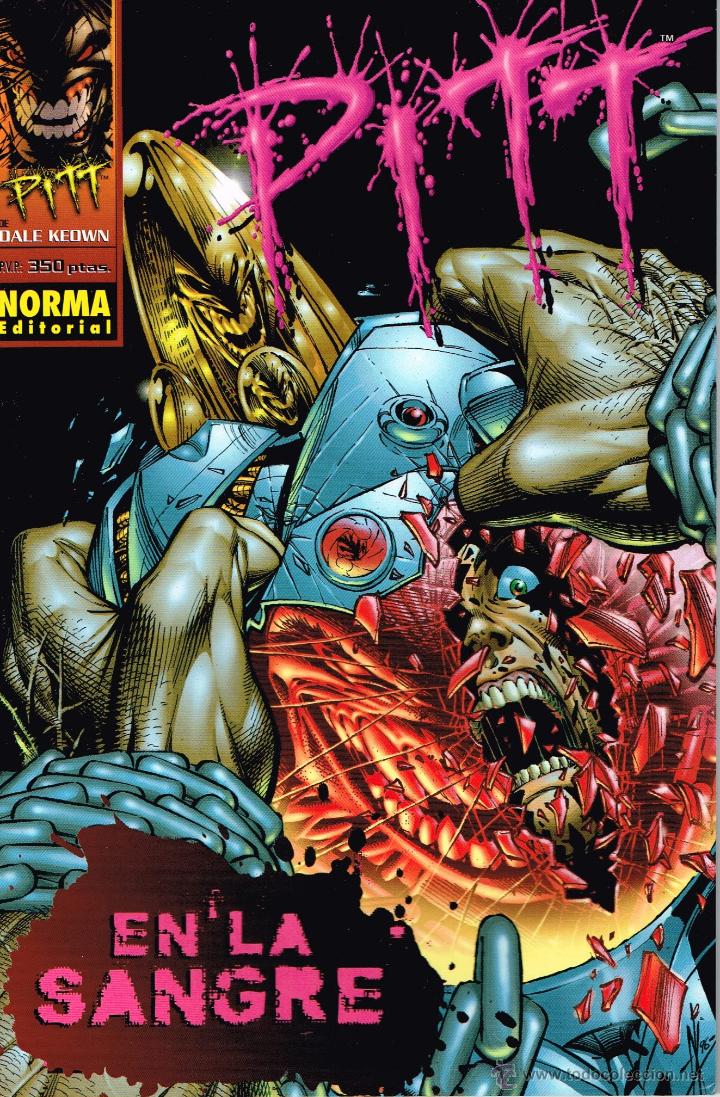 C&oacute;mics: Pitt. En la sangre. Dale Keown. Norma editorial. - Foto 1