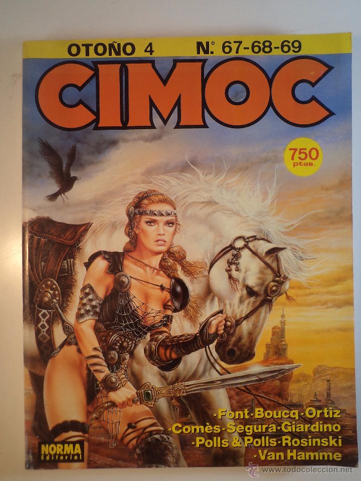 C&oacute;mics: CIMOC. OTO&Ntilde;O 4 N.&ordf; 67-68-69. Norma Editorial. - Foto 1