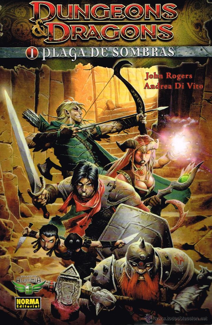 C&oacute;mics: Dungeons Dragons 1.Plaga de sombras.Norma editorial - Foto 1
