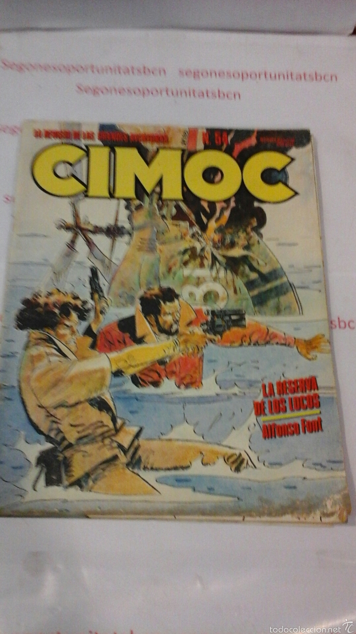 C&oacute;mics: CIMOC - N&deg;54 - LA RESERVA DE LOS LOCOS - NORMA - Foto 1