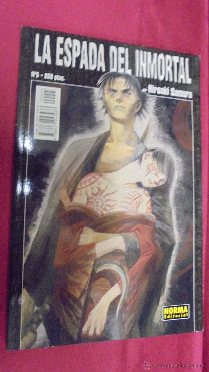 C&oacute;mics: LA ESPADA DEL INMORTAL. N&ordm; 5. HIROAKI SAMURA. NORMA EDITORIAL. - Foto 1