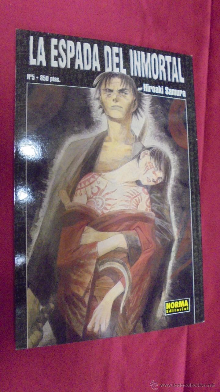 C&oacute;mics: LA ESPADA DEL INMORTAL. N&ordm; 5. HIROAKI SAMURA. NORMA EDITORIAL. - Foto 3