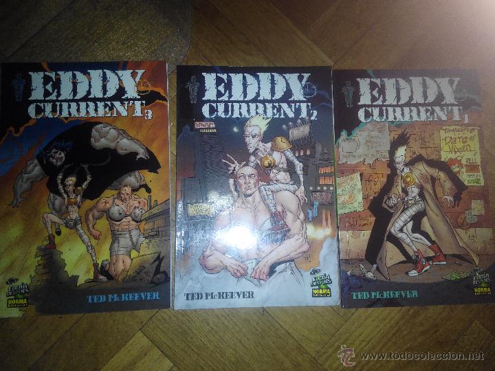 C&oacute;mics: Colecci&oacute;n completa Eddy Current tomos 1, 2 y 3 de 120 pags cada uno - Foto 1