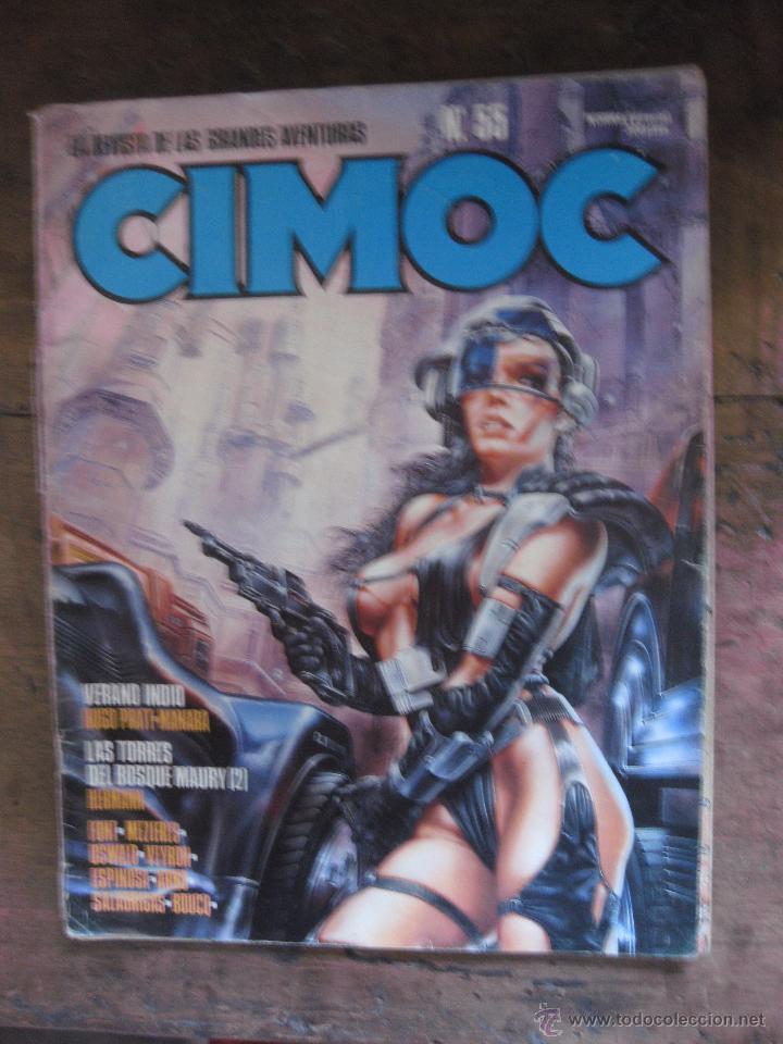 C&oacute;mics: CIMOC N&ordm; 55. HUGO PRATT- MANARA... NORMA. - Foto 1