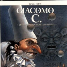 Cómics: PRES - GIACOMO C. Nº 1 UNA MÁSCARA EN LA BOCA DE LAS TINIEBLAS - NUEVO - DUFAUX - GRIFFO