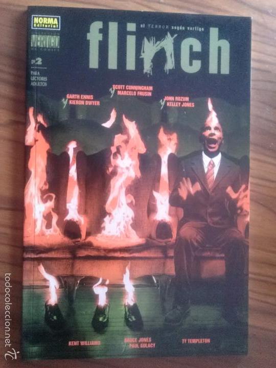 C&oacute;mics: FLINCH 2. EL TERROR SEG&Uacute;N VERTIGO. BUEN ESTADO. R&Uacute;STICA. E9 2 - Foto 1