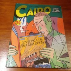Cómics: REVISTA CAIRO Nº 22. NORMA EDITORIAL 1984. FRANQUIN. MICHARMUT. PERE JOAN (RIERA). FLOC´H.