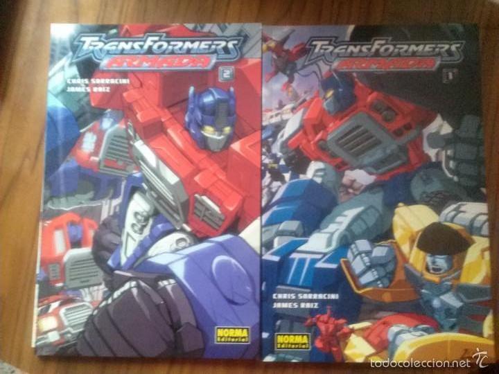 C&oacute;mics: TRANSFORMERS ARMADA 1 Y 2. TOMOS. BUEN ESTADO. E3 4 - Foto 1
