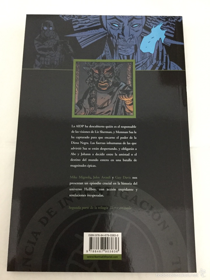 C&oacute;mics: AIDP 11: La Diosa Negra - Mike Mignola - Norma - Foto 2