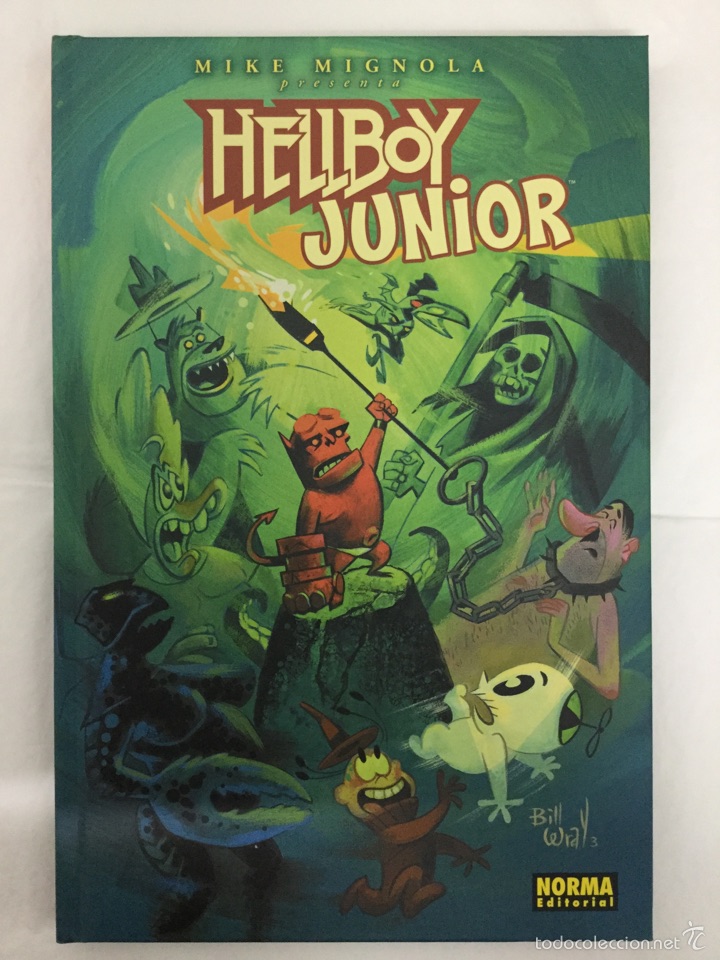 C&oacute;mics: Hellboy 8: Hellboy Junior (Carton&eacute;) - Mike Mignola - Norma Editorial - Foto 1