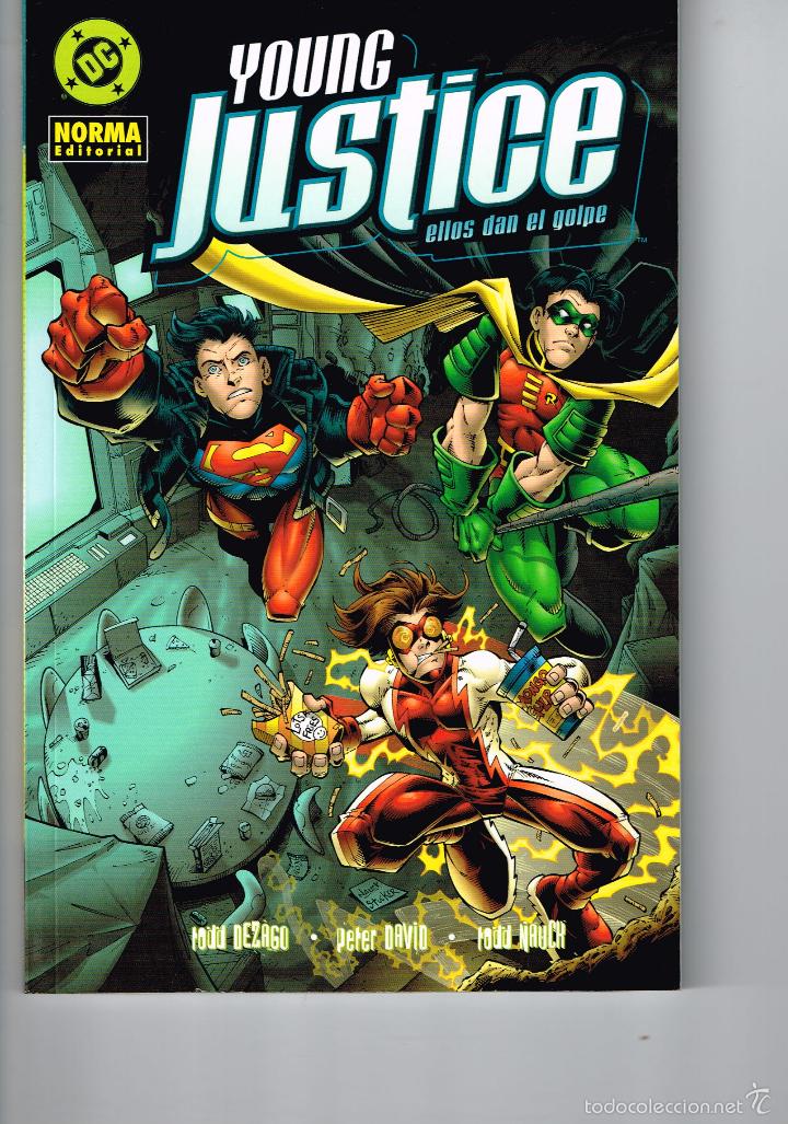C&oacute;mics: Young  justice.(ellis dan el golpe).Norma editorial - Foto 1