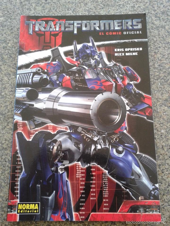 C&oacute;mics: TRANSFORMERS -- EL COMIC OFICIAL -- KRIS OPRISKO & ALEX MILNE -- NORMA -- - Foto 1