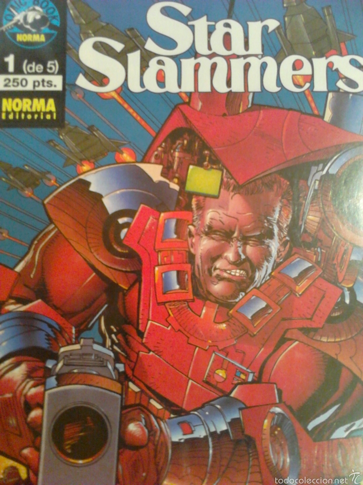 C&oacute;mics: Star Slammers de Walter Simonson 5 completa cj34 - Foto 1