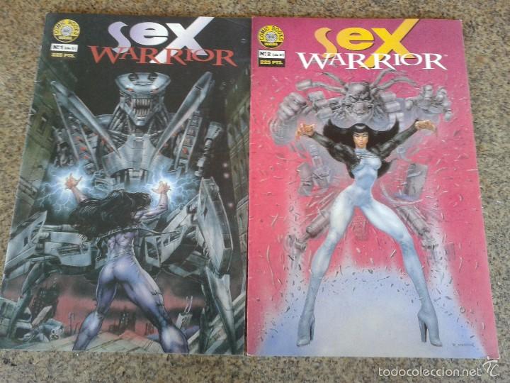 C&oacute;mics: SEX WARRIOR -- N&ordm; 1 Y 2 - COMPLETA -- COMIC BOOKS - NORMA -- - Foto 1