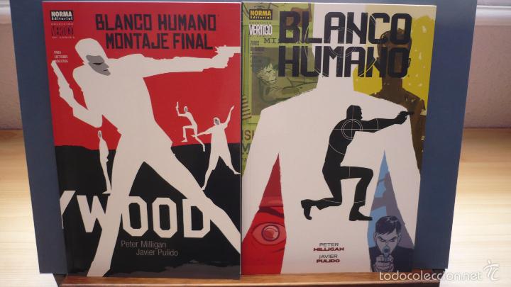 C&oacute;mics: Blanco Humano. Milligan & Pulido. Norma Editorial. - Foto 1