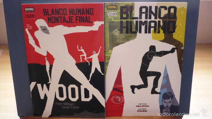 C&oacute;mics: Blanco Humano. Milligan & Pulido. Norma Editorial. - Foto 4