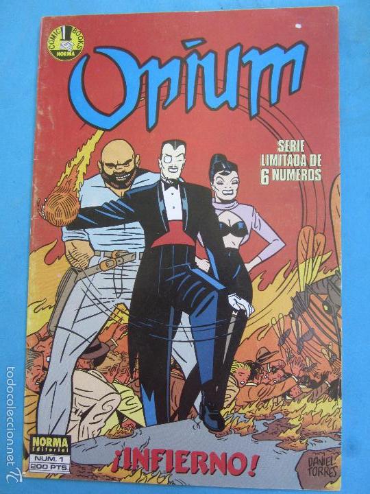 C&oacute;mics: norma editorial , opium , numero 1 , comic books ,1989 - Foto 1