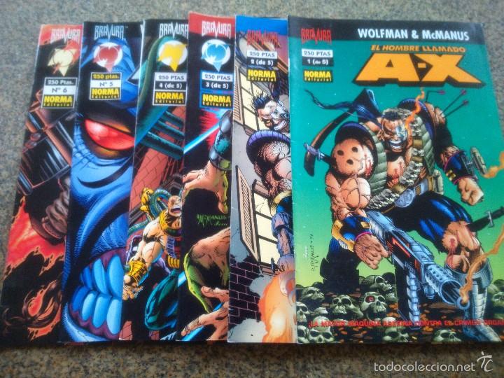 C&oacute;mics: EL HOMBRE LLAMADO A-X -- COMPLETA 6 NUMEROS -- NORMA -- - Foto 1