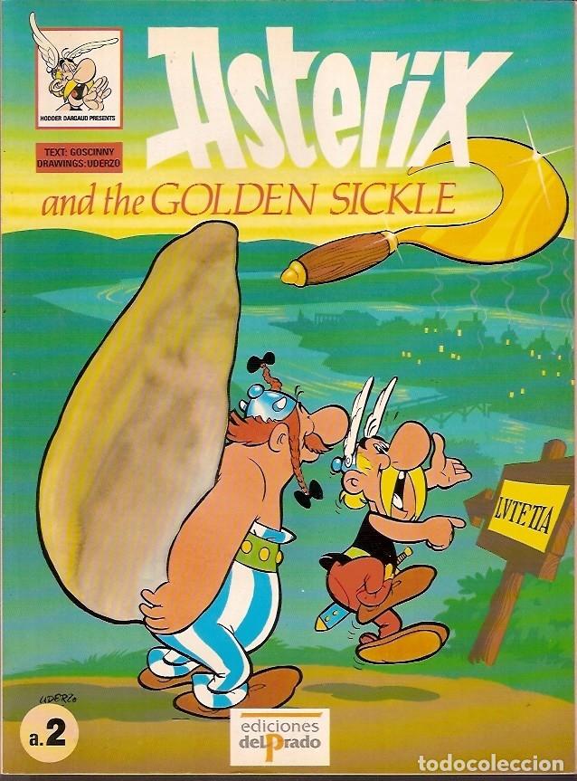 C&oacute;mics: COMIC A2 ASTERIX AND THE GOLDEN SICKLE EDICIONES DEL PRADO - Foto 1