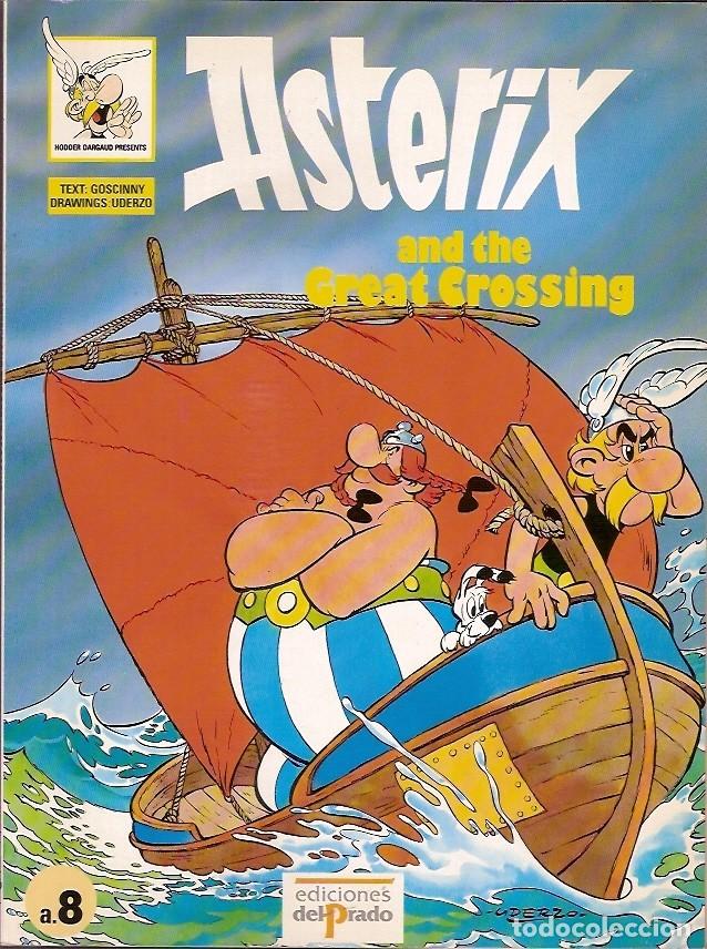 C&oacute;mics: COMIC A8 ASTERIX AND THE GREAT CROSSING EDICIONES DEL PRADO - Foto 1