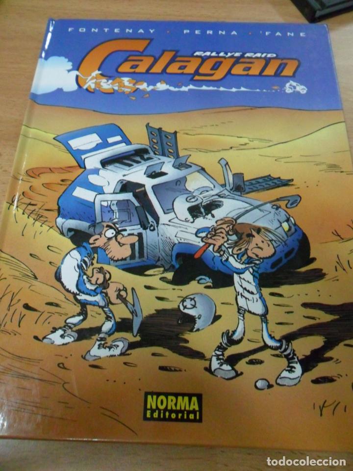 C&oacute;mics: RALLYE RAID CALAGAN. FONTENAY. PERNA. FANE. NORMA EDITORIAL - Foto 1