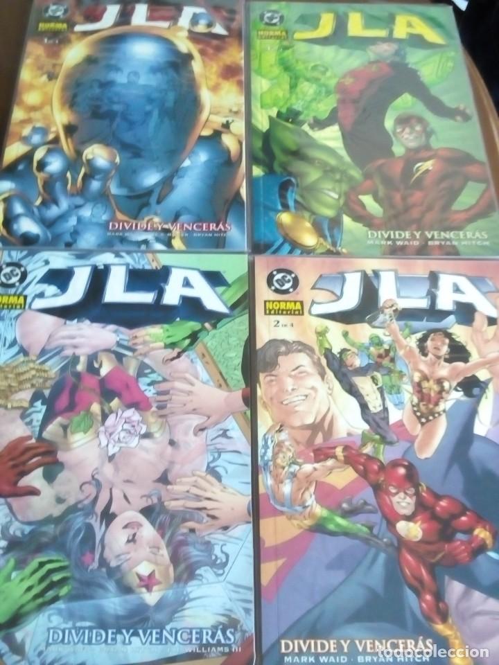 C&oacute;mics: J L A  DIVIDE Y VENCERAS  COMPLETA  COMO NUEVOS   L2P4 - Foto 1