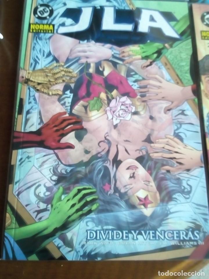 C&oacute;mics: J L A  DIVIDE Y VENCERAS  COMPLETA  COMO NUEVOS   L2P4 - Foto 2