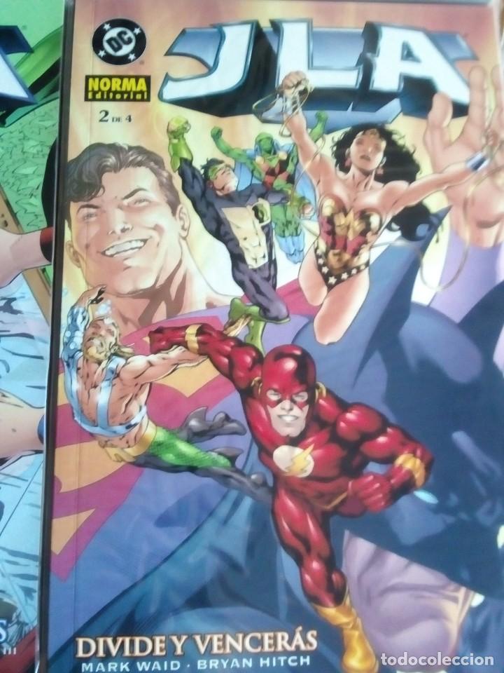 C&oacute;mics: J L A  DIVIDE Y VENCERAS  COMPLETA  COMO NUEVOS   L2P4 - Foto 3